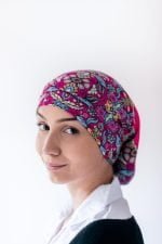 BUFF večnamenski šal - roza barva - slika 5