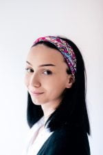 BUFF večnamenski šal - roza barva - slika 6