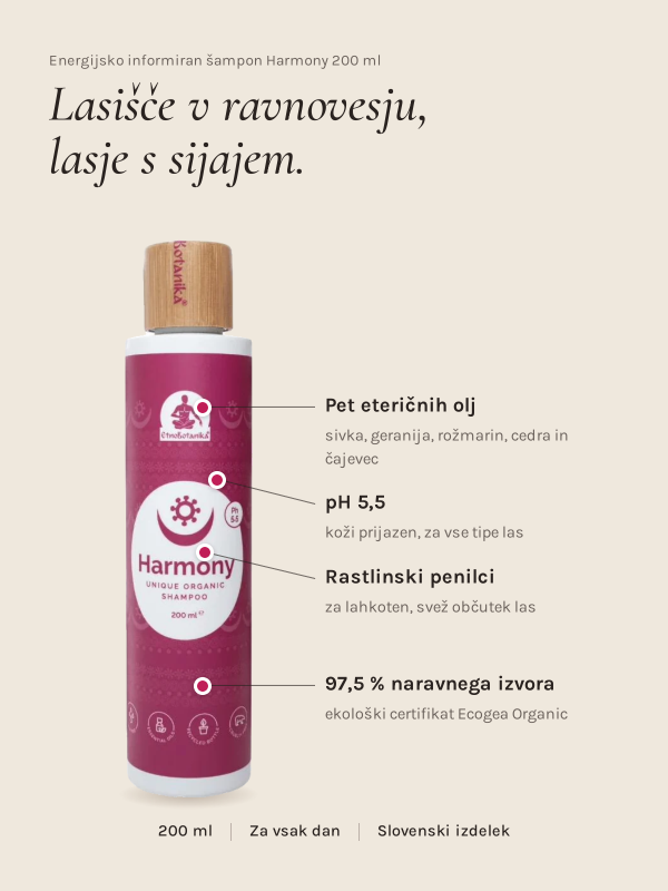 šampon harmony prednosti